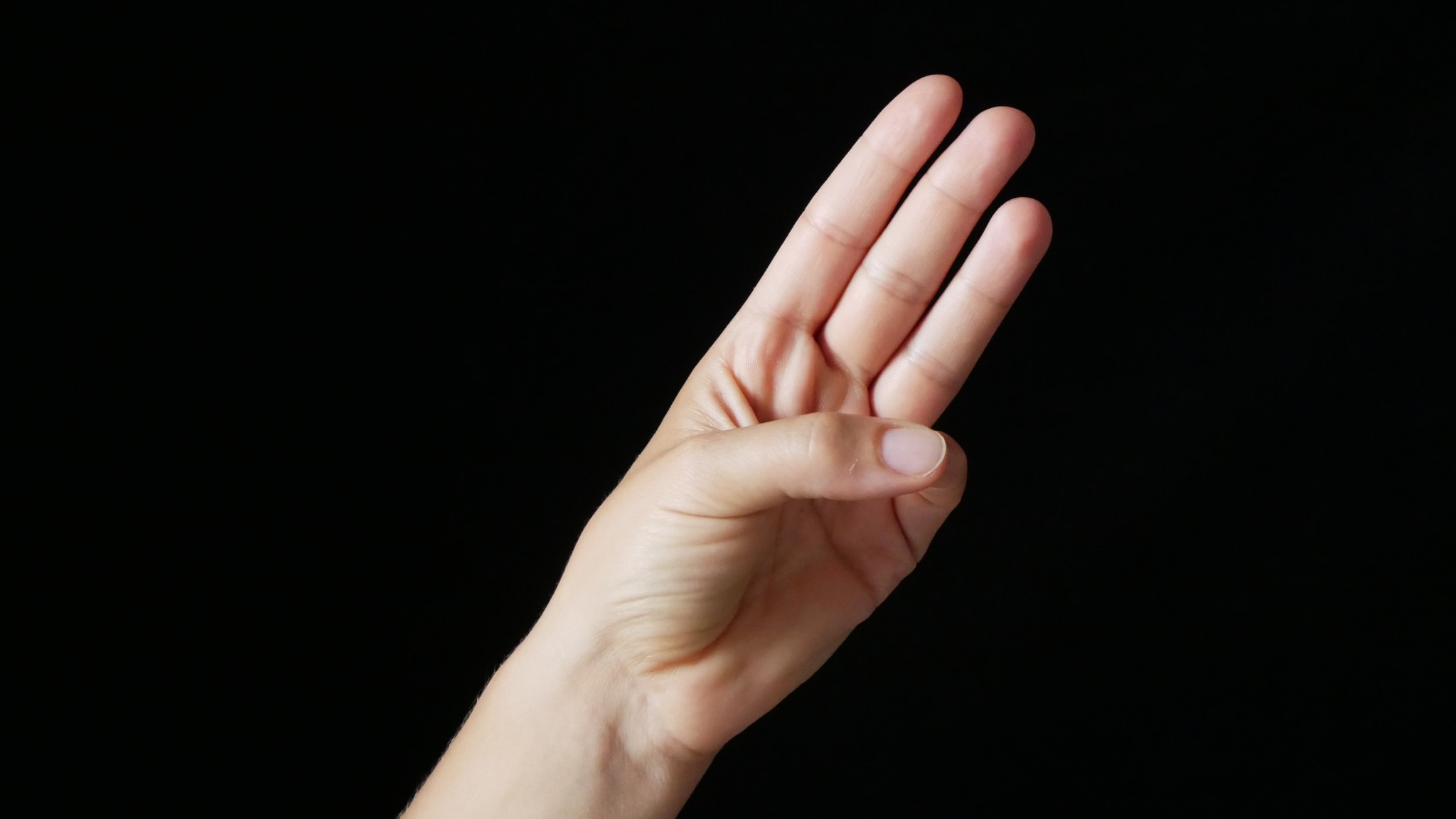 Daumen finger handzeichen kleiner handzeichen daumen