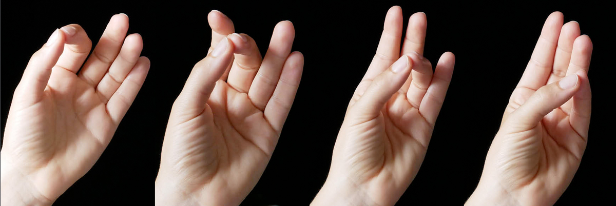 Zeigefinger finger fingerzeichen kleiner Diese Handzeichen